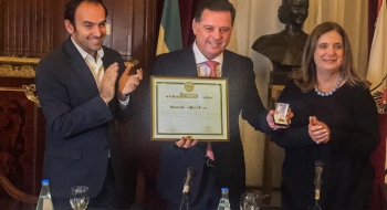 Marconi recebe título de ‘Hóspede de Honra’ em Buenos Aires